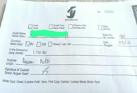 Kwitansi pembayaran