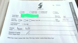 Kwitansi pembayaran