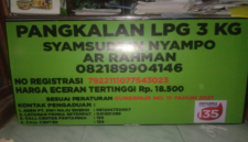 Pangkalan LPG 3 Kilogram