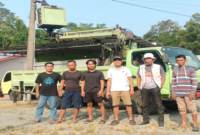Dinas Perhubungan (Dishub) Luwu Utara bersama Anggota DPRD Luwu Utara Heriansa Effendi, Wakapolres Luwu Utara, dan Kapolsek Bone-Bone