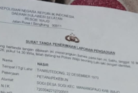 Laporan pengaduan