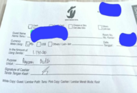 Kwitansi pembayaran