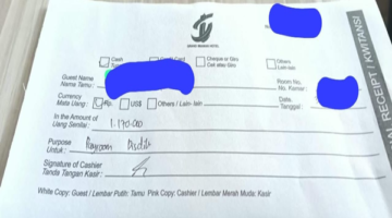 Kwitansi pembayaran