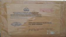 Surat Dari Dokpol Polda sulsel 